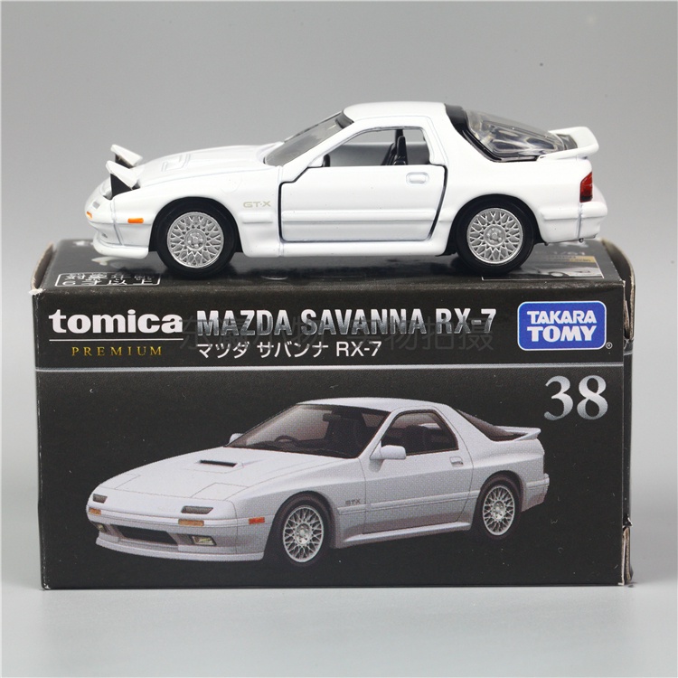 99 Tomy多美卡tomica合金車premium黑盒38頭文字d高橋涼介馬自達rx 7 蝦皮購物
