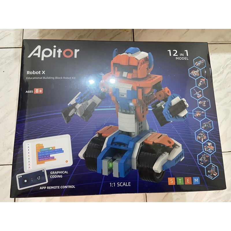 Apitor  樂學程式積木 Robot X(STEAM)