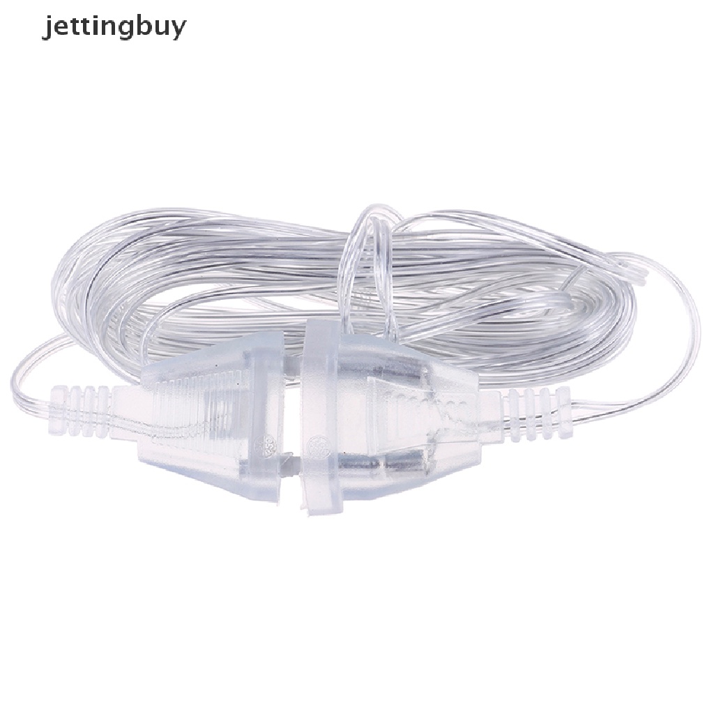 Jettingbuy 5m 歐盟/英國插頭電源聖誕延長線延長線,用於 LED 燈串