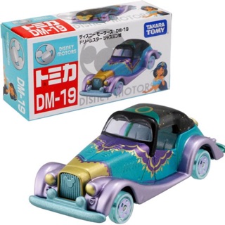 日本 迪士尼 Tomica 茉莉公主 DM-19 多美卡 多美小汽車 老爺車 古董車 小汽車 車
