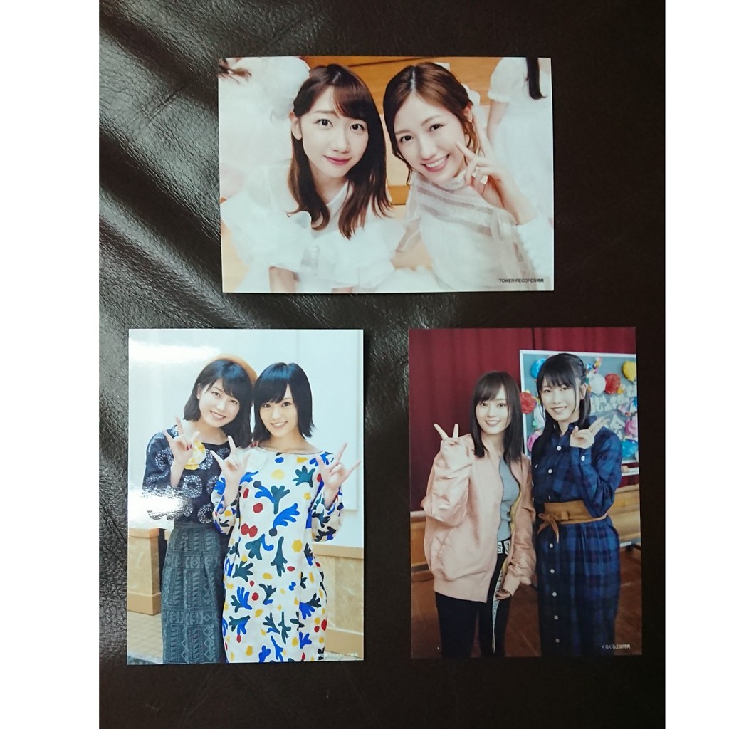 Akb48 特典生寫真柏木由紀渡邊麻友橫山由依山本彩 蝦皮購物