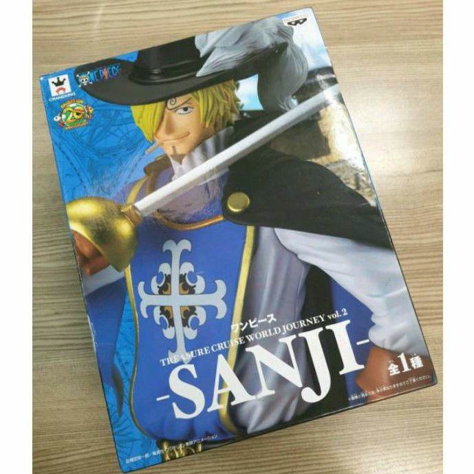 日版 白證 15週年 航海王 海賊王 GRANDLINE MEN Vol.6 香吉士 SANJI_寬盒