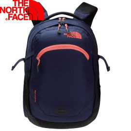 【The North Face 25L 13吋電腦背包 藍/明亮橘】NF00CA7K/電腦背包/電腦包/後背包/悠遊山水