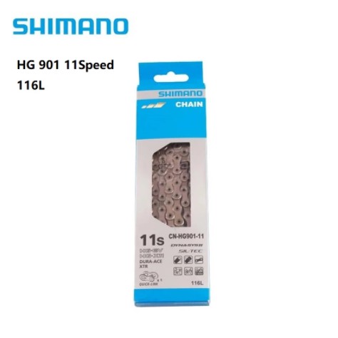 Shimano Deore XT CN-HG701 CN-HG901 11速鏈條 116L 帶盒