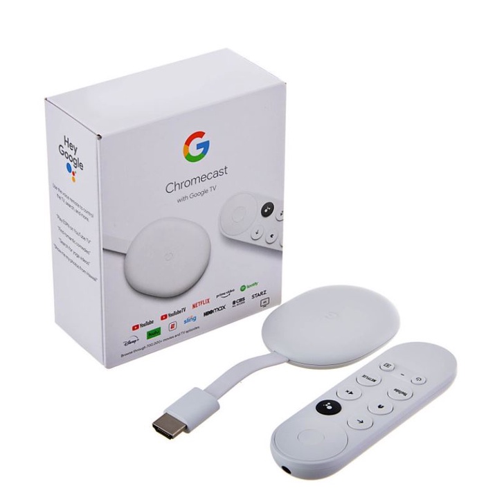 Chromecast with Google TV 四代 4K 60FPS HDR+電視棒
