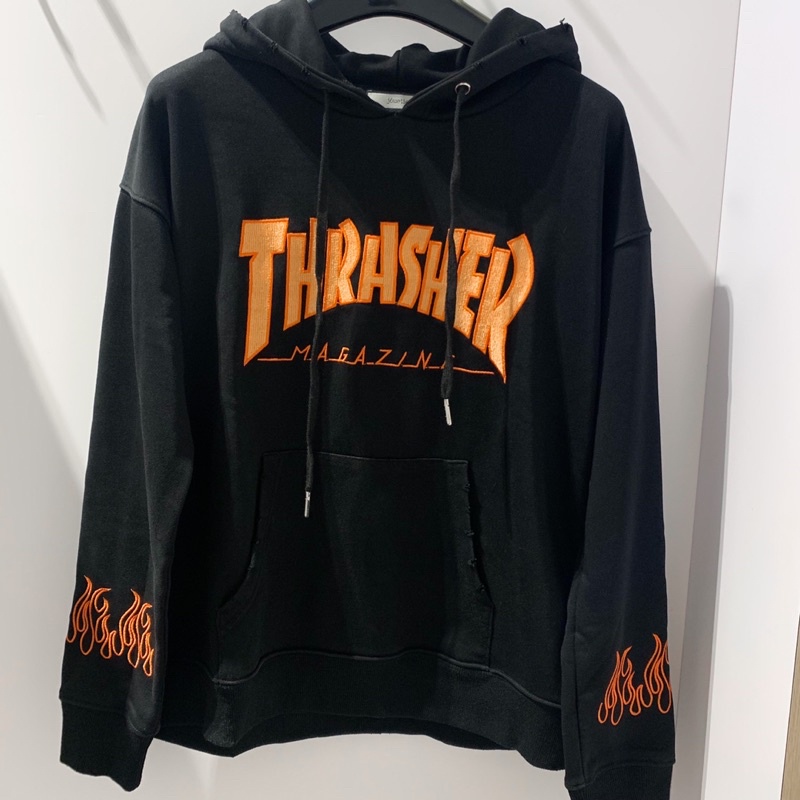 ·͜·jouetie X THRASHER 帽T