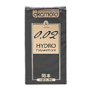 日本 okamoto 岡本 0.02 HYDRO衛生套(6入)【小三美日】保險套 D702319