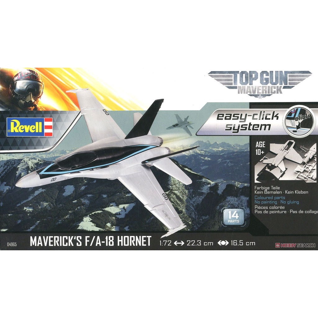 ≡MOCHO≡ 現貨 Revell 1/72 捍衛戰士 TOP GUN F/A-18 大黃蜂式戰鬥攻擊機 組裝模型