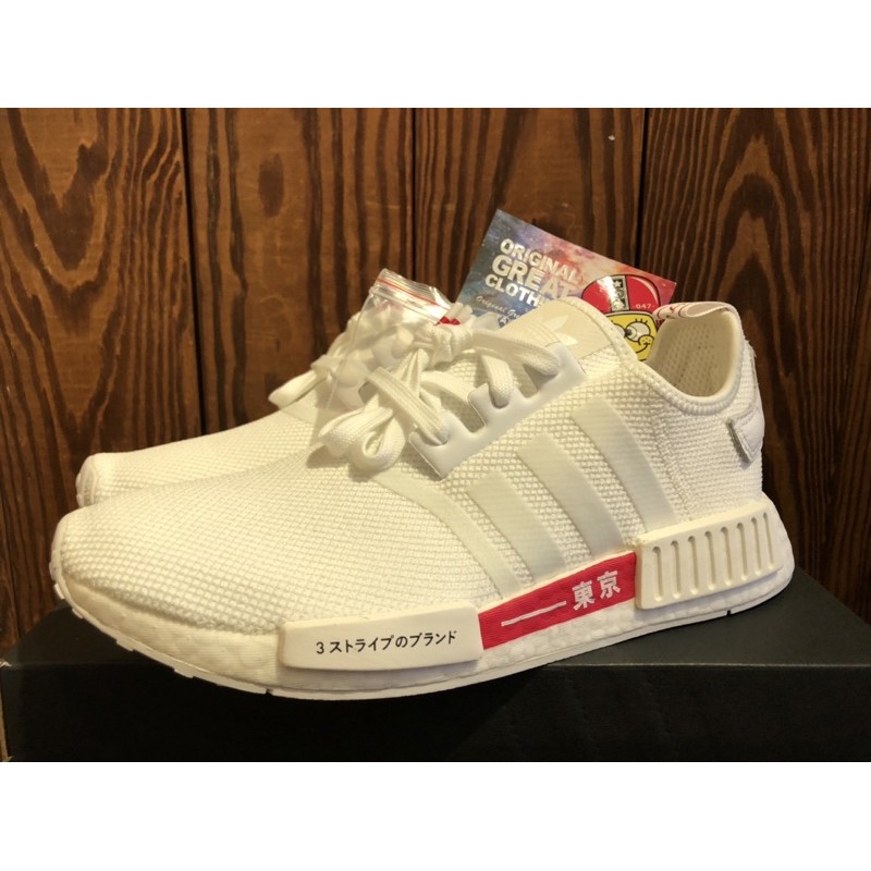 {OGC}ADIDAS NMD R1 MFT 白日文 東京限定 情侶鞋👟 H67745