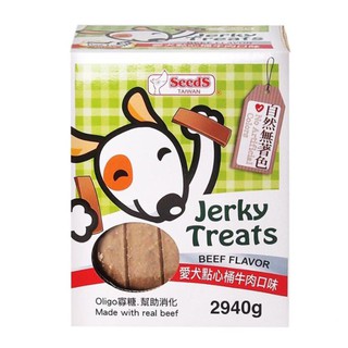 Seeds 愛犬點心桶牛肉口味一箱2940公克 含稅