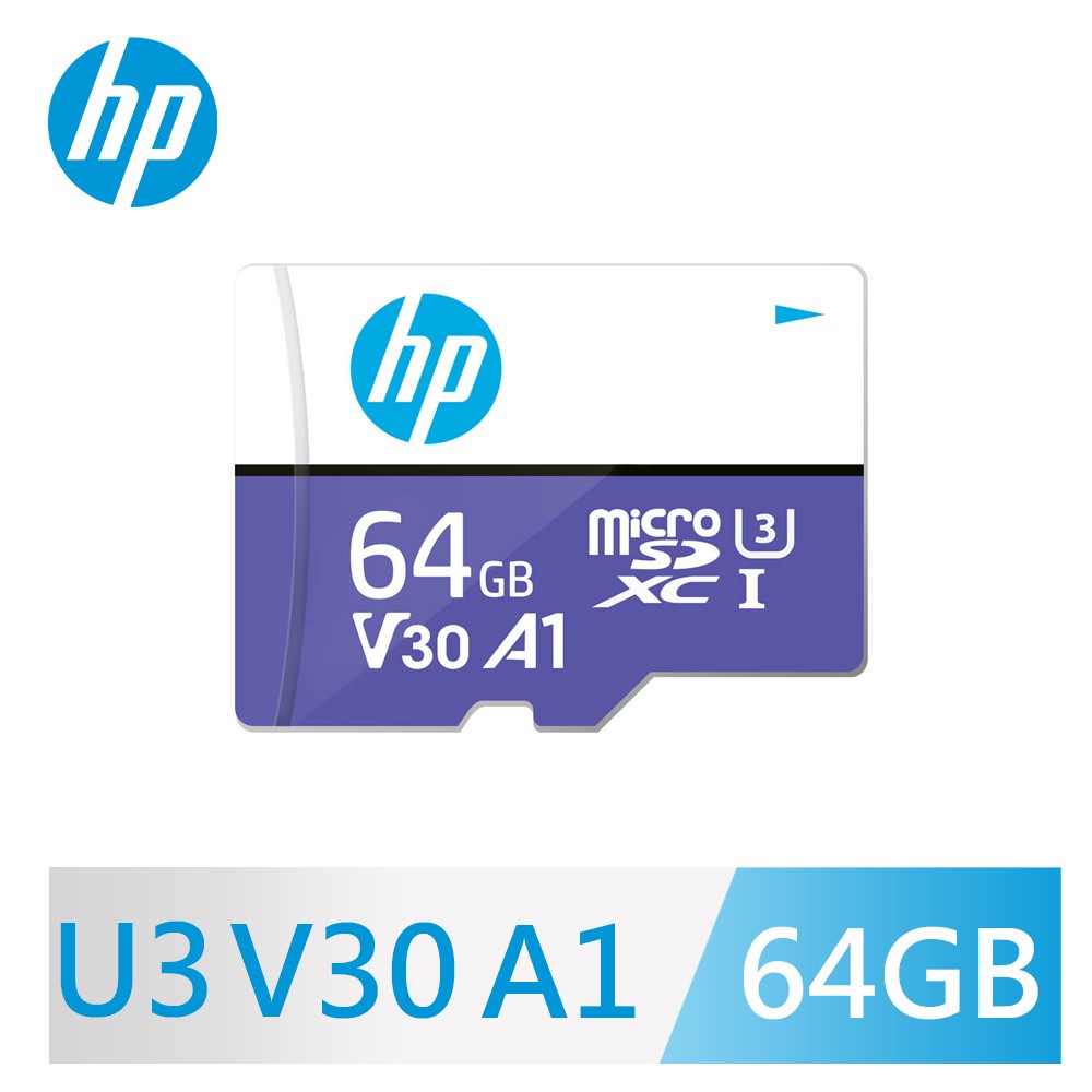HP U3 A1 V30 MicroSDXC 高速記憶卡(附轉卡) 現貨 蝦皮直送