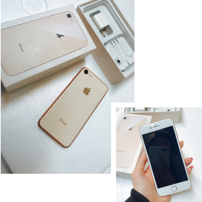 二手iPhone 8 256g 玫瑰金