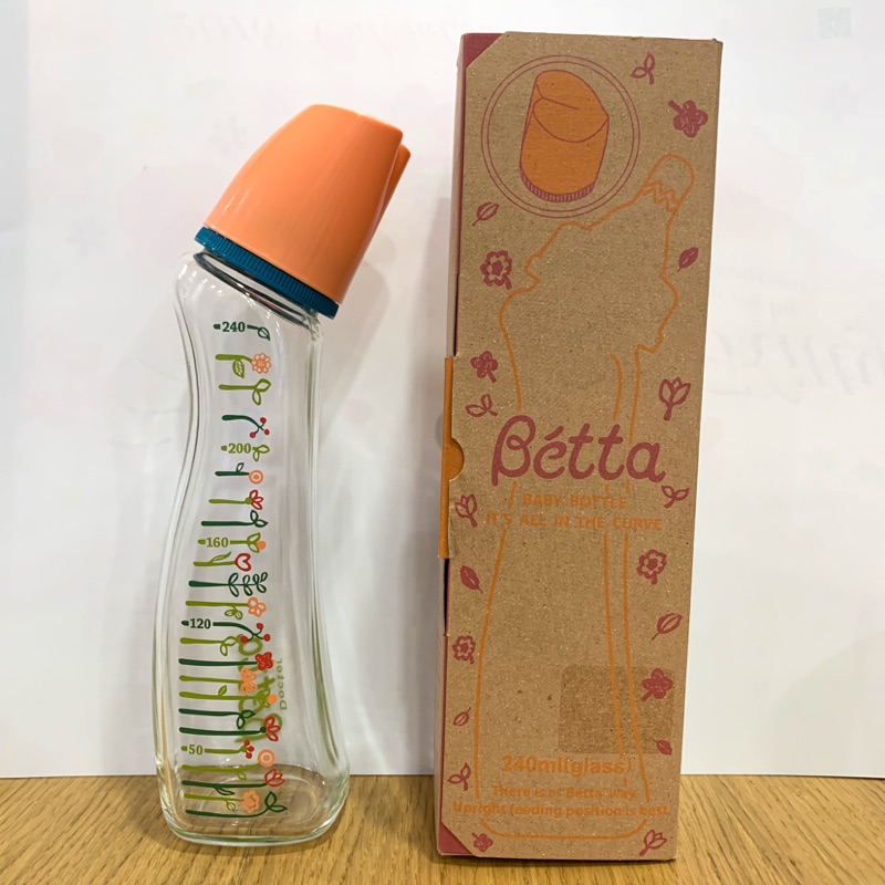 Betta耐熱玻璃奶瓶 240ml (日本製)