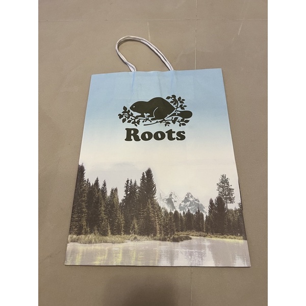 Roots 專櫃紙袋禮品袋