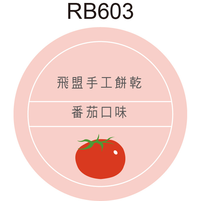 圓形貼紙 RB603 蕃茄 產品貼紙 水果貼紙 品名貼紙 口味貼紙 促銷貼紙 [ 飛盟廣告 設計印刷 ]