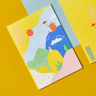【森日禮Sunngift】手繪繽紛系列：筆記本-God bless you上帝祝福你 TAAZE讀冊生活網路書店