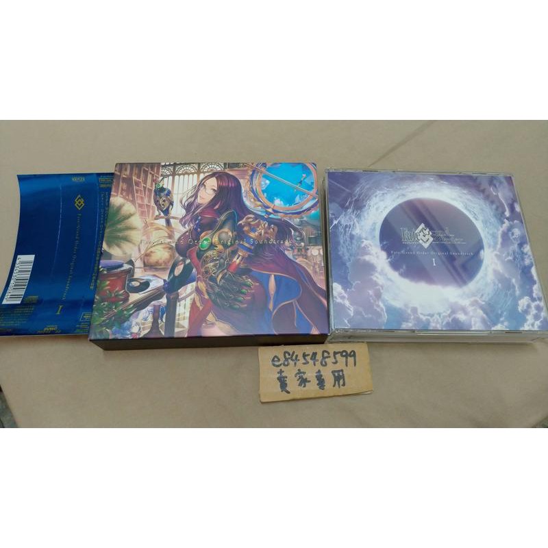 中古現貨 Fate Grand Order Original Soundtrack I Fgo 原聲帶ost Cd 蝦皮購物