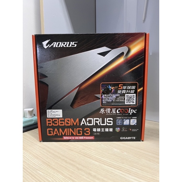 B360m Aorus Gaming 3 Intel B360 主機板