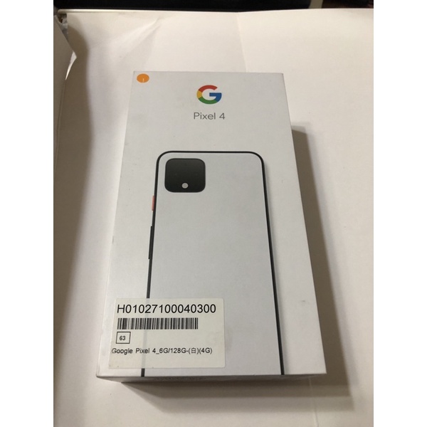 Google Pixel 4 (6G/128G)白色 原廠保固內