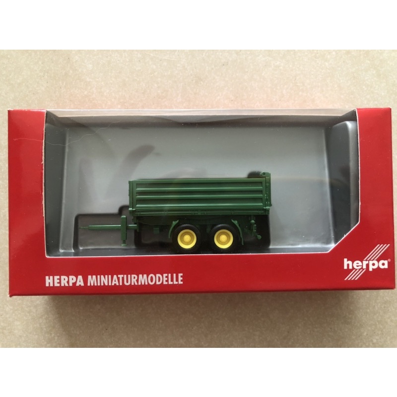 Herpa 076166 John Deere 7920 曳引車專用尾車 1/87