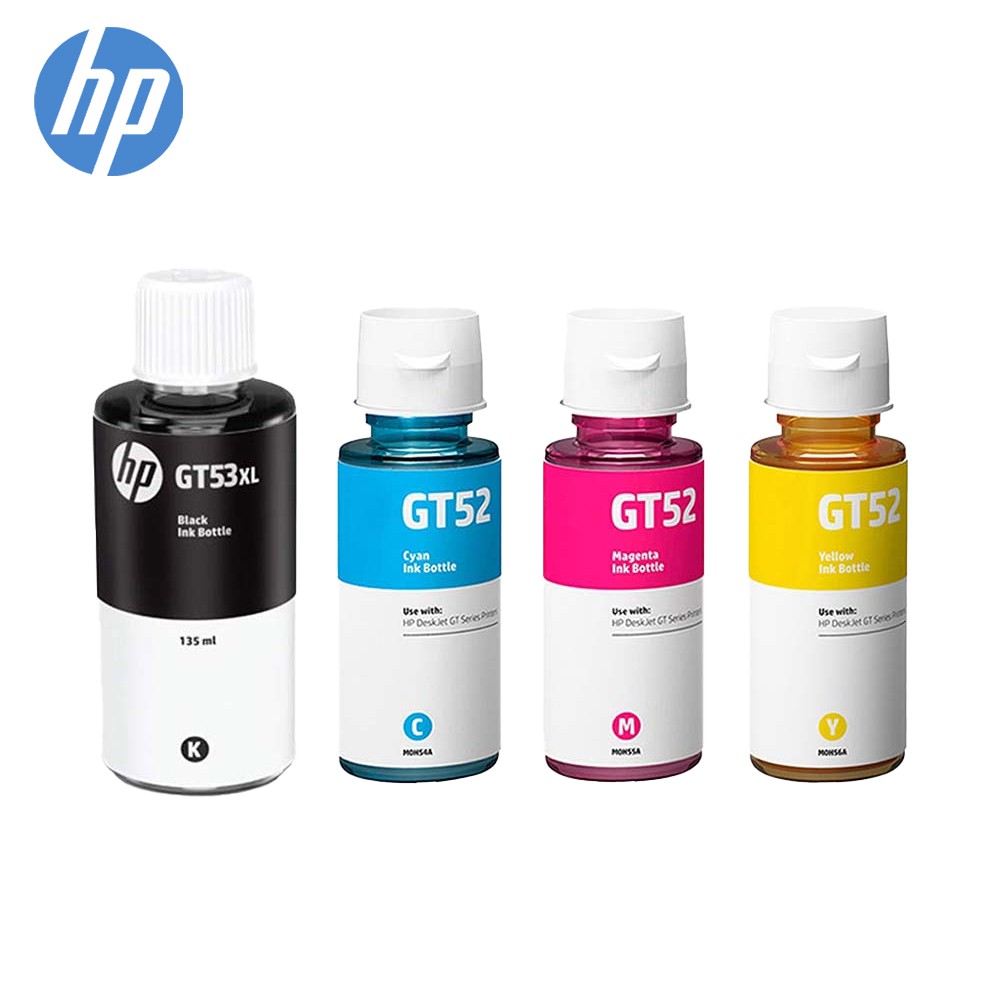 HP GT53XL GT52 四色一組 原廠填充墨水 現貨 廠商直送