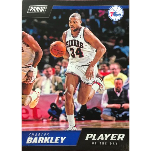 PANINI PLAYER OF THE DAY CHARLES BARKLEY