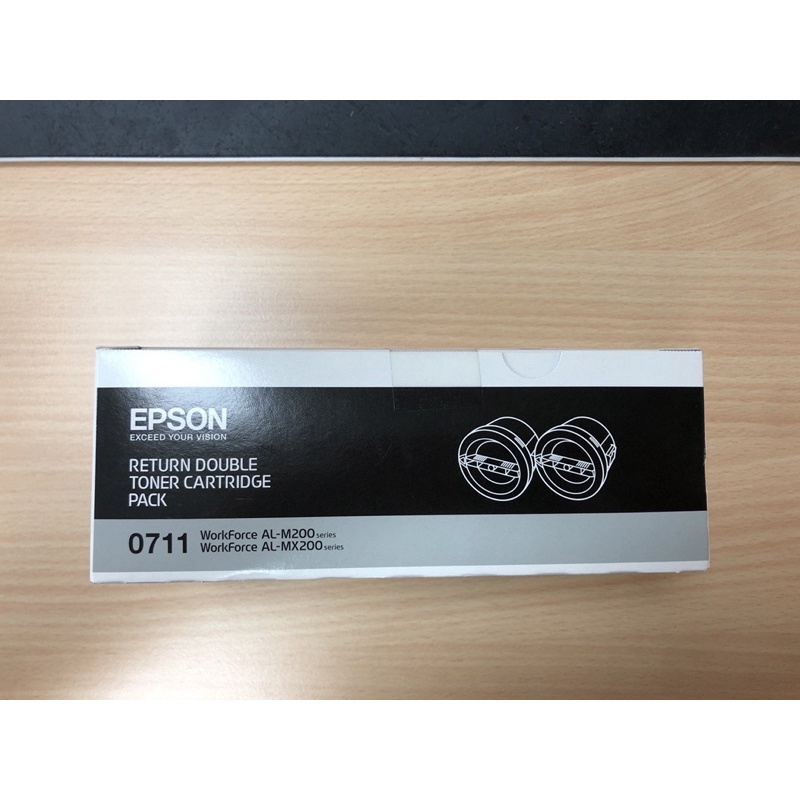 Epson C13S050711 雙包裝原廠墨水匣 碳粉匣 愛普生 AL-M200 AL-MX200