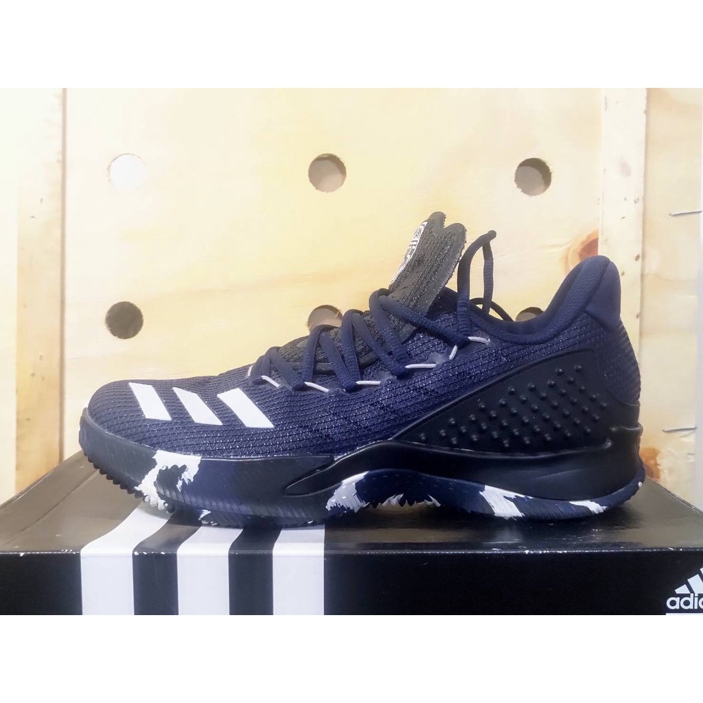 Adidas Ball 365 Low B72868 深藍 迷彩 馬牌底 愛迪達 籃球鞋 US8.5(26.5cm)