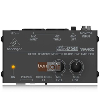 美規二頭插頭 Behringer MICROMON MA400 耳機分配放大器 耳朵牌 小型混音器