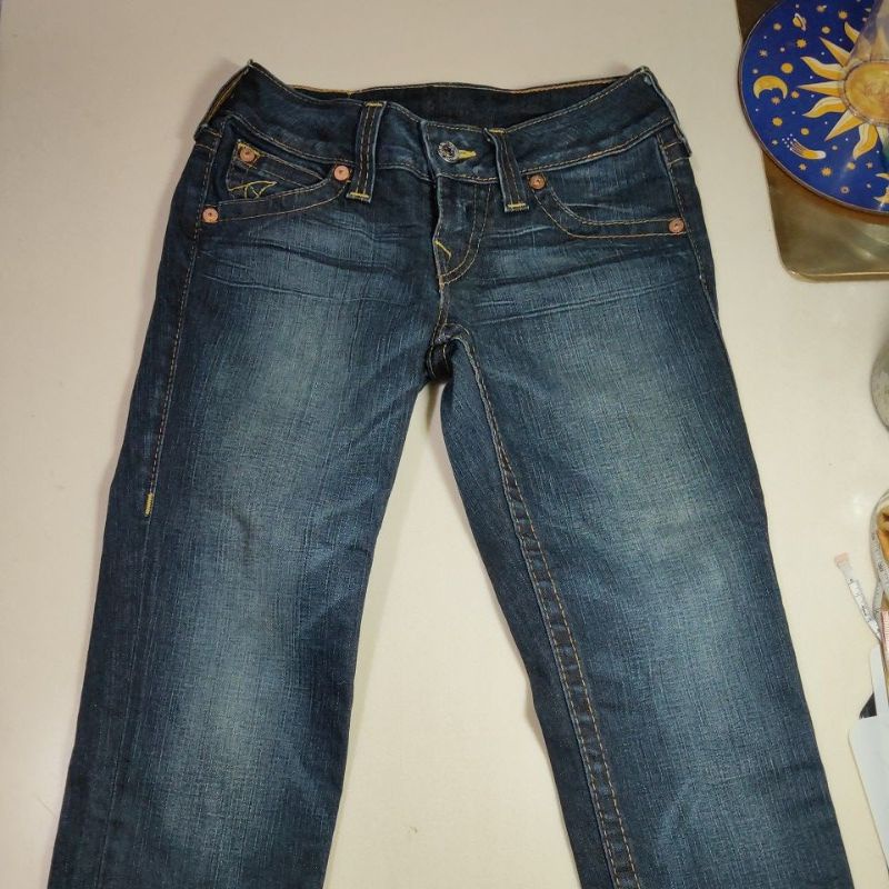 TRUE RELIGION7分牛仔褲