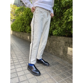 KHP (KEIHAYAMA PLUS) DENIM LINE PANT #3 (W32) 日本品牌 牛仔褲 白色