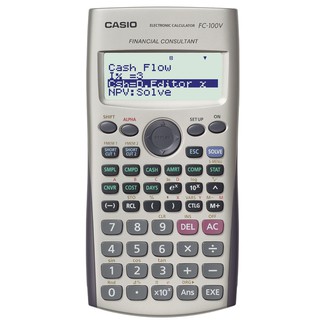 【八度空間】CASIO卡西歐 財務型計算機 FC-100V