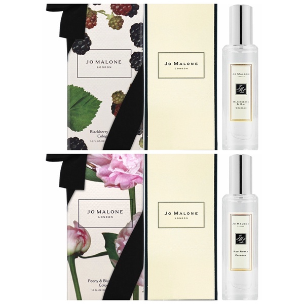 Jo Malone 香水30ml 花盒版 牡丹與胭紅麂絨 黑莓子與月桂葉 Alaso 蝦皮購物