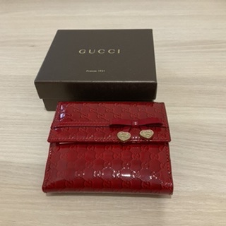 【9.9成新】GUCCI 皮夾 零錢包 鈔票夾層 卡片夾層