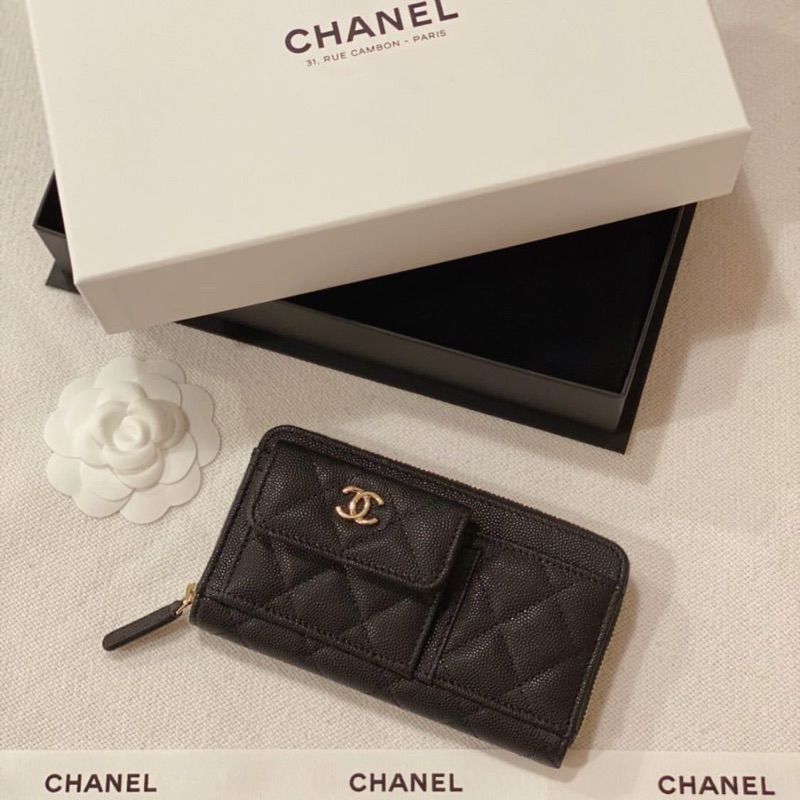 CHANEL 2020 CRUISE法國康朋總店購入 中夾 全新