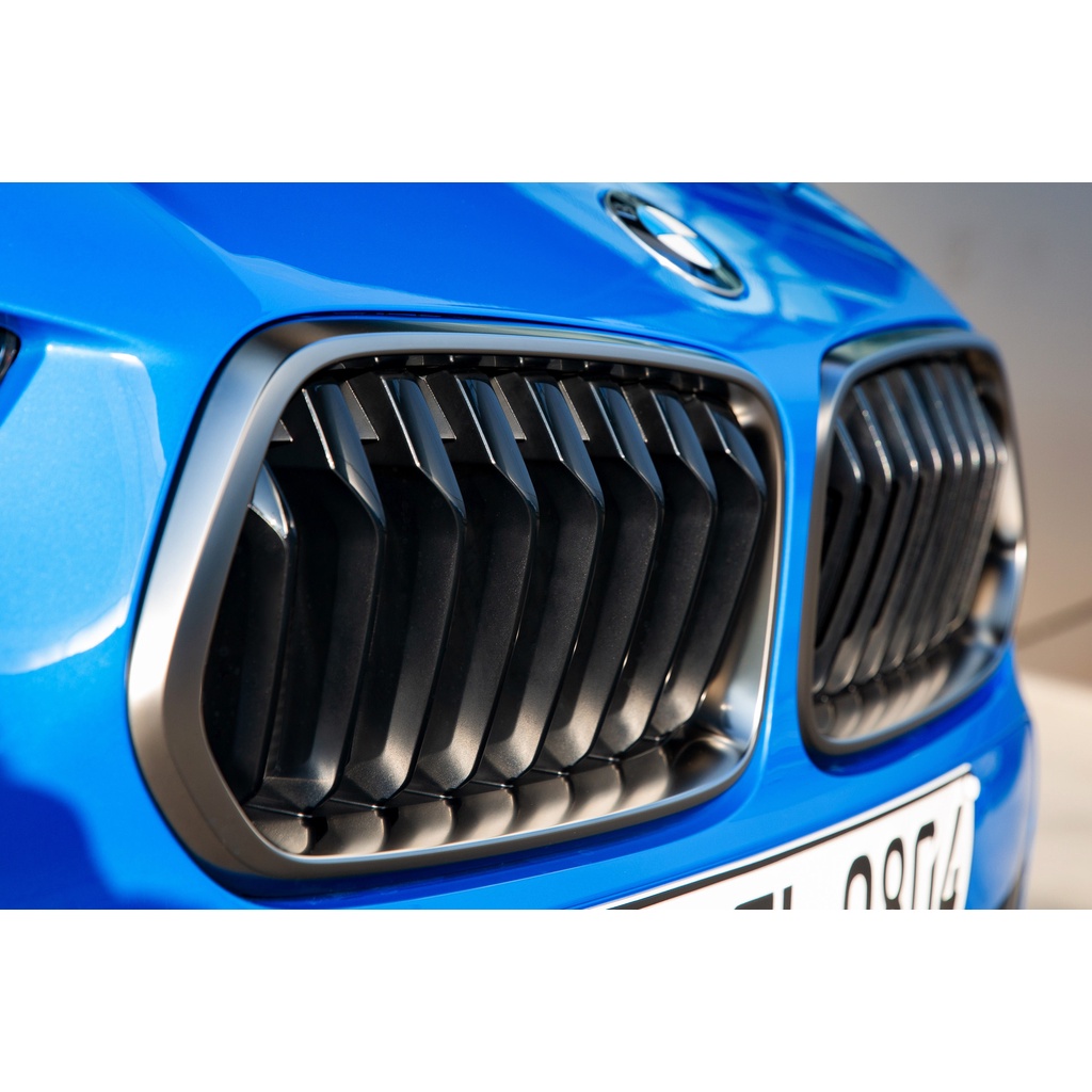 德國原廠BMW F39 X2 鈰灰水箱護罩 鈰灰鼻頭 X2水箱罩 X2鼻頭 鈦銀水箱罩 18i 20i