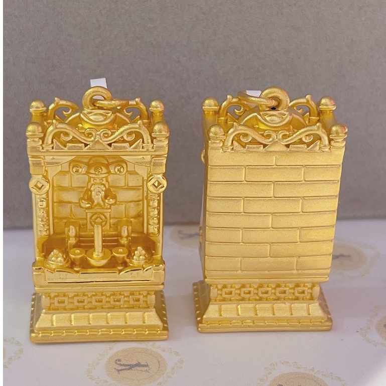 9999 黃金神明廳/黃金財神爺/財神爺墜子/黃金收藏/硬金/傑壹珠寶