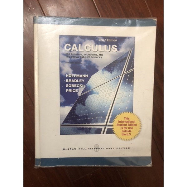 [7.5成新］商用微積分Calculus_11e