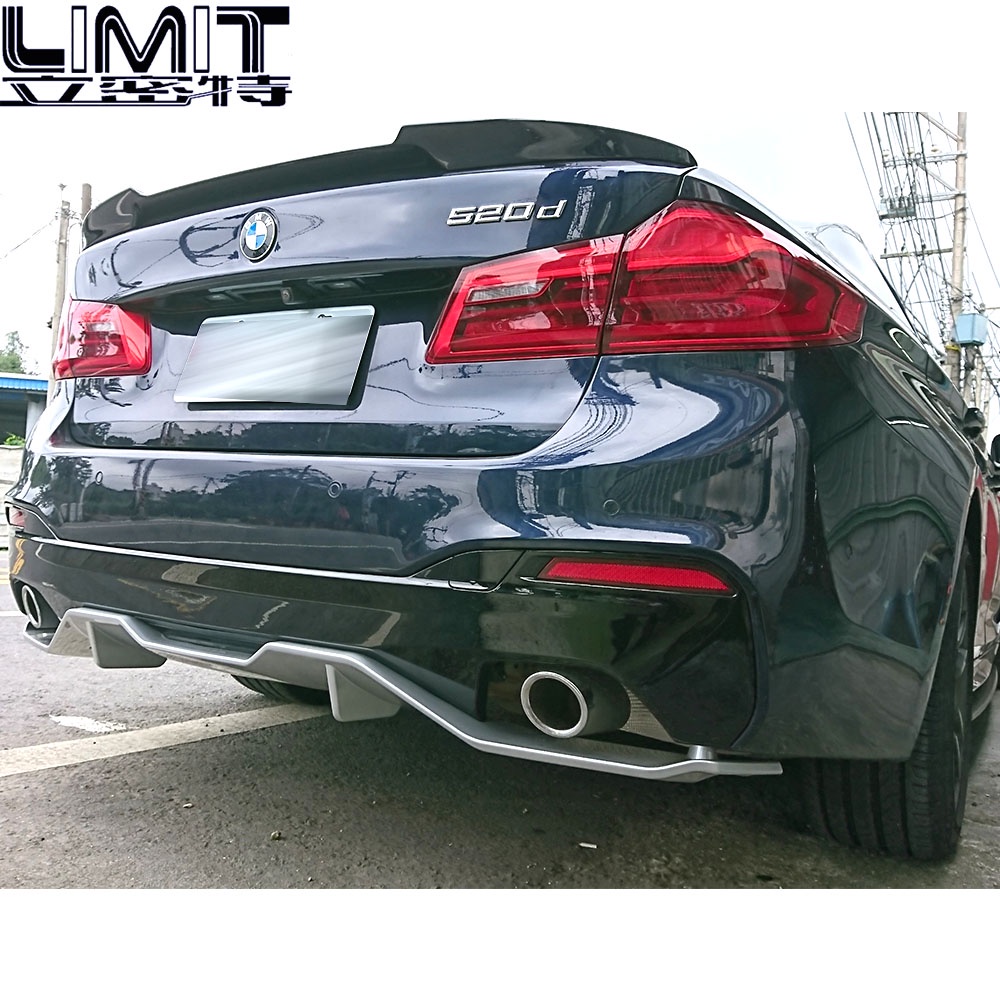 Limit- 寶馬 BMW 5系列 G30 M4款 尾翼 素材 烤漆 卡夢 改裝配件 2017-2019
