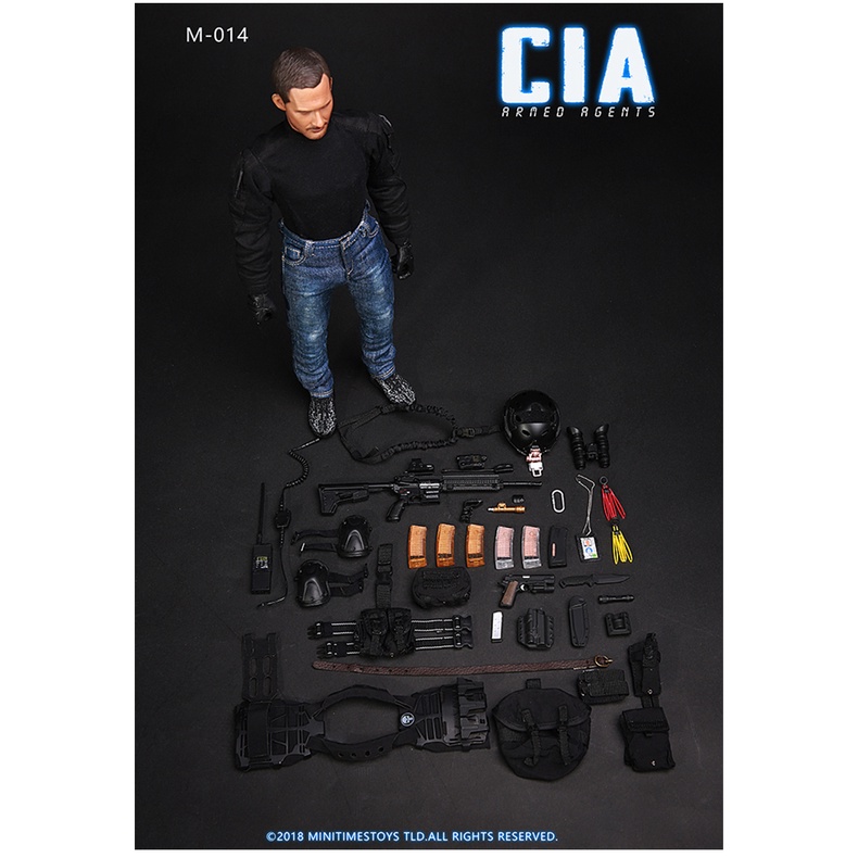 MINITIMES 1/6 M014 美國 CIA 中情局特工