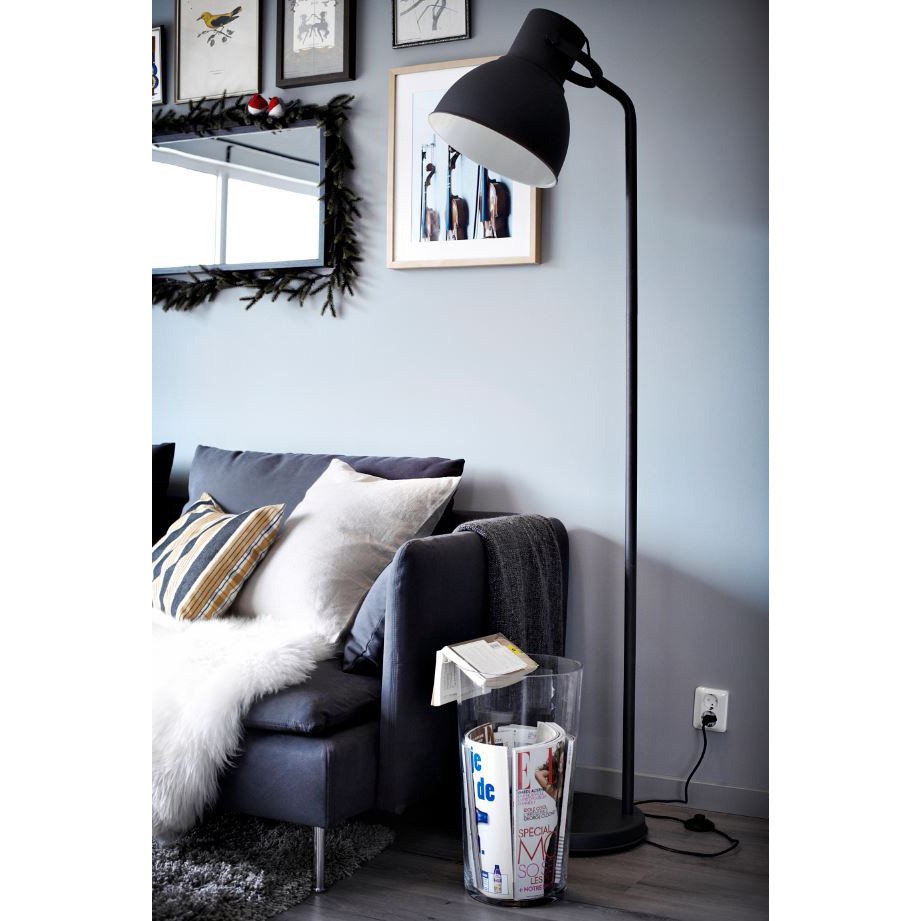 北歐工業LOFT風格IKEA宜家HEKTAR落地燈燈飾立燈燈具/深灰色/不含燈泡/二手八成新/原$2249特$1480