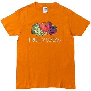 FRUIT OF THE LOOM 水果牌 - ACL2100CW 美國純棉 5.9oz 彩圖白字 短T (OR 橘色)