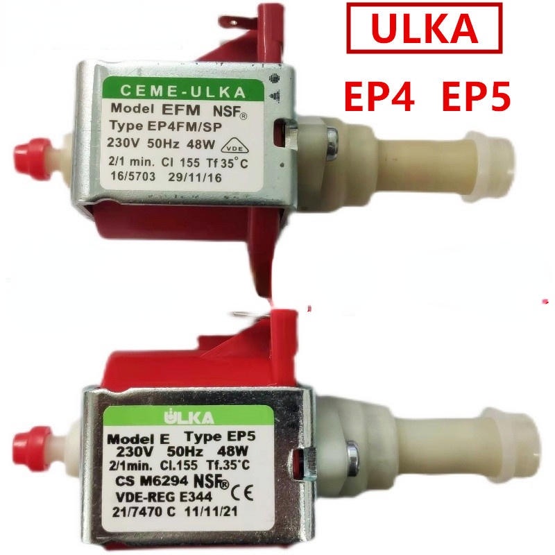 Italy ULKA EP4 EP5 48W AC230v 電磁泵 咖啡機水泵 醫療器械清洗機壓力泵