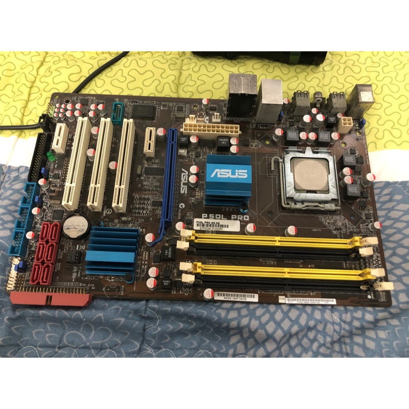 P5QL-pro主機板含CPU e6300