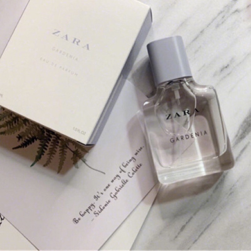 Zara Gardenia 梔子花 淡香水東方花香調柔美可人橙花梨子香草zara香水保證正品代購 蝦皮購物