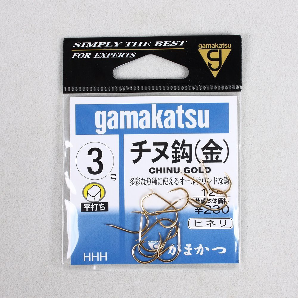 gamakatsu金チヌ魚鈎磯釣鈎日本原裝魚鉤 1#2#3#4#5#