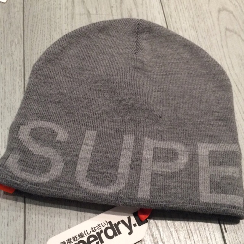 Superdry極度乾燥 針織毛帽（全新吊牌未拆）