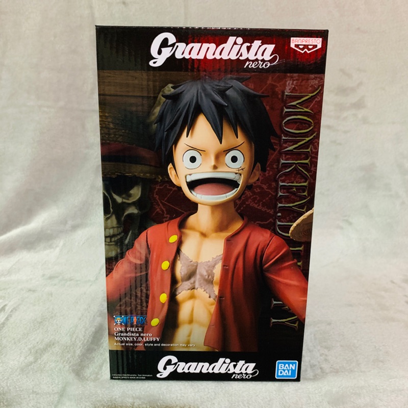 全新 代理版 海外限定 One Piece 海賊王 Grandista GROS 星星眼 吃肉 蒙奇 D 魯夫 三頭雕