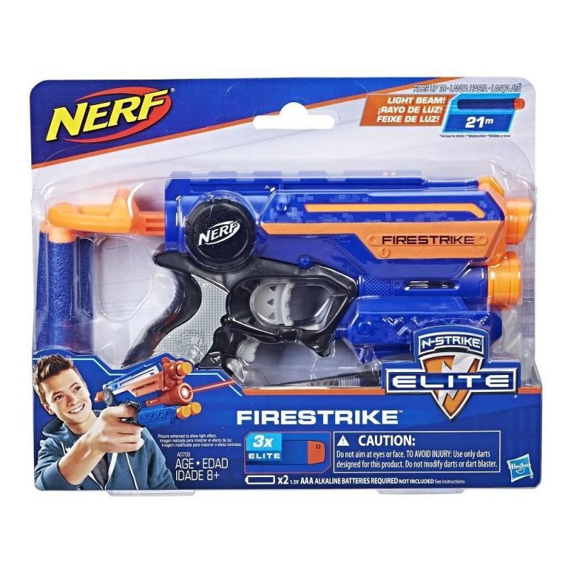 郁峰模型 ~ 孩之寶 NERF 菁英系列 夜襲者紅外線衝鋒槍 ( 藍色 ) ( HA0709 )