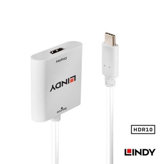 LINDY 林帝 主動式 USB3.1 TYPE-C TO HDMI2.0 4K/60HZ HDR轉接器 (43276)